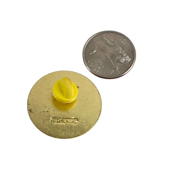 Destination Imagination Manager Enamel Pin 2001 Gold Tone - Picture 3 of 4